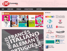 Tablet Screenshot of euromatex.pe